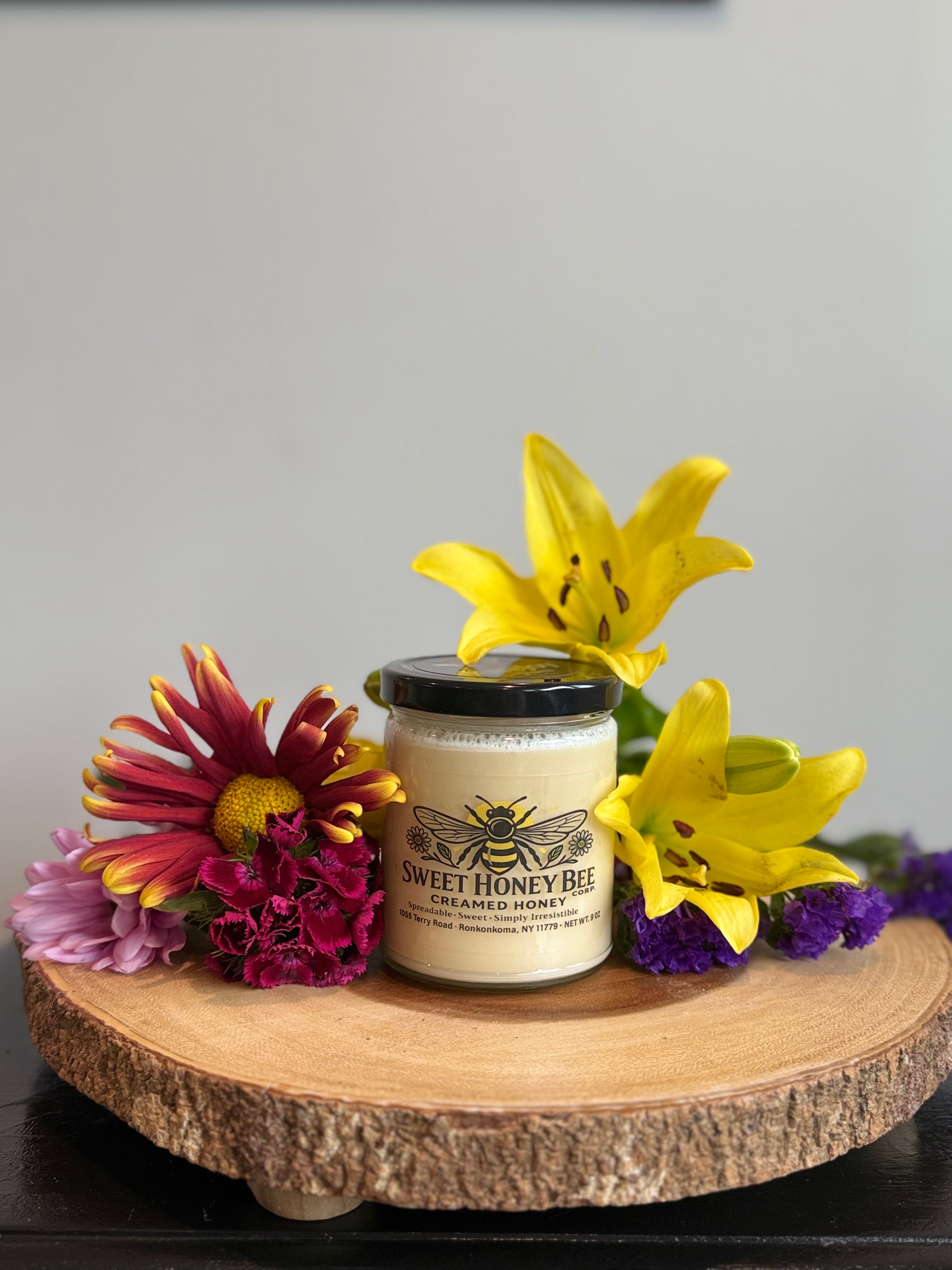 Raw Creamed Plain Honey