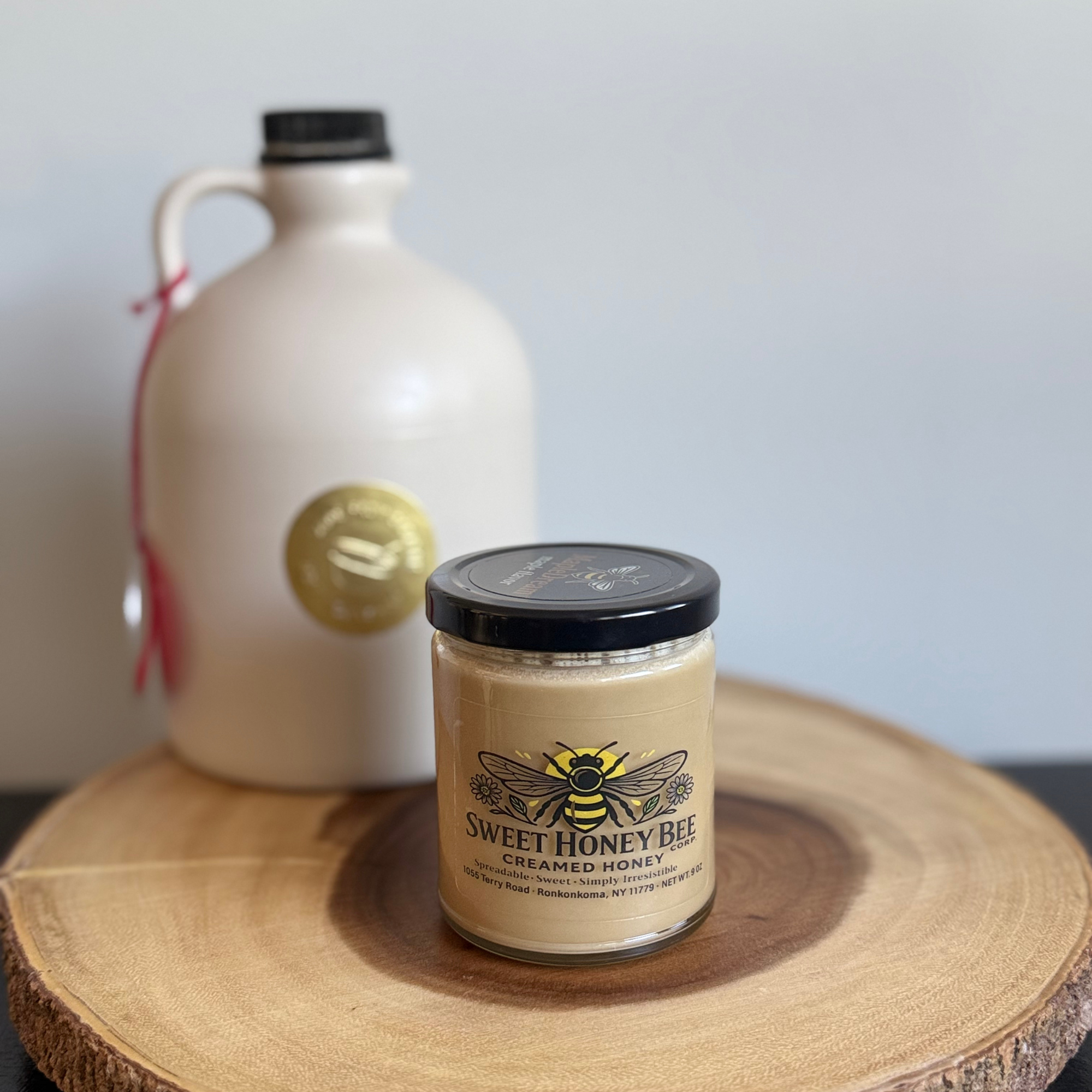 Raw Creamed Maple Honey