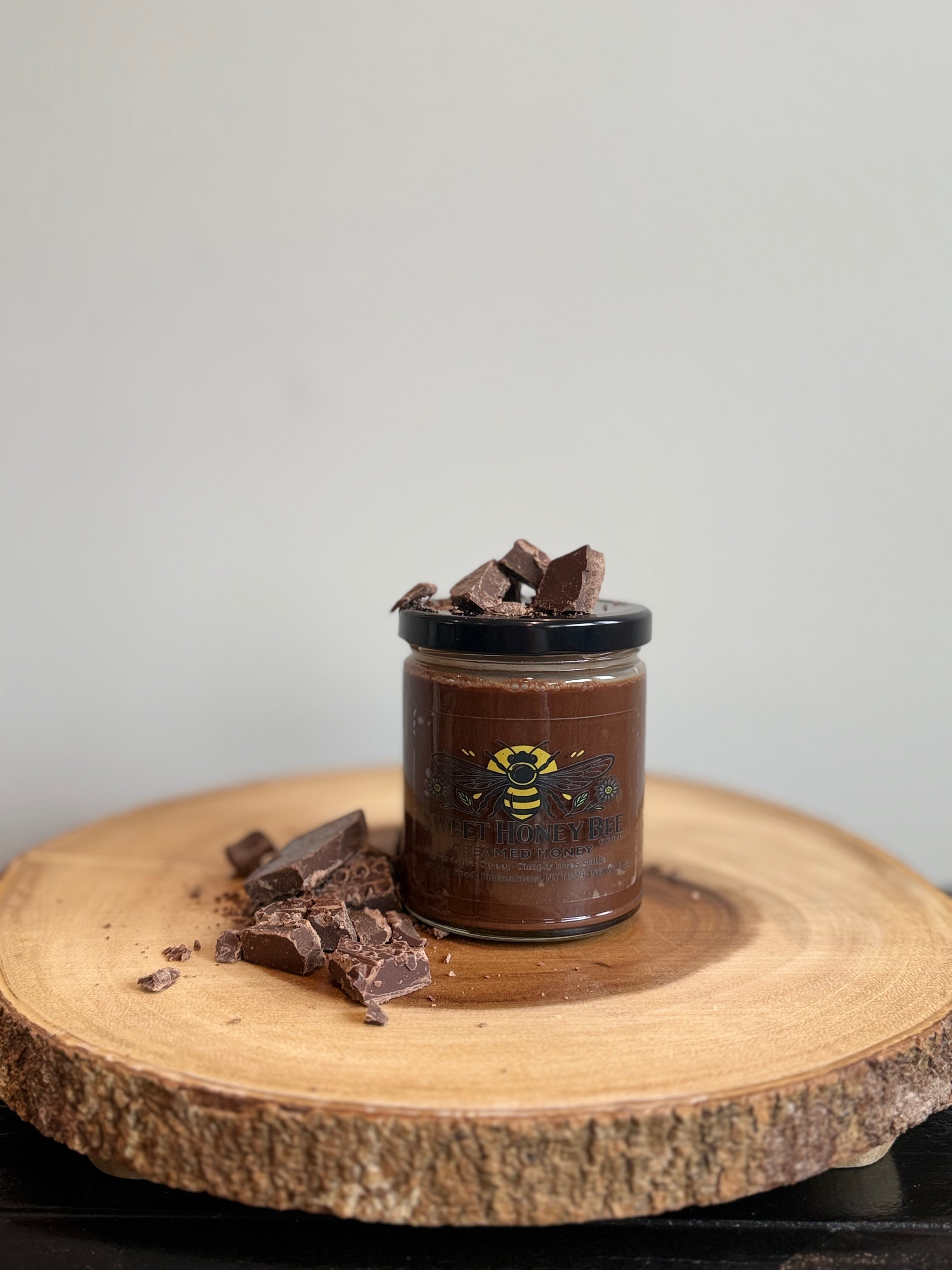 Raw Creamed Chocolate Honey