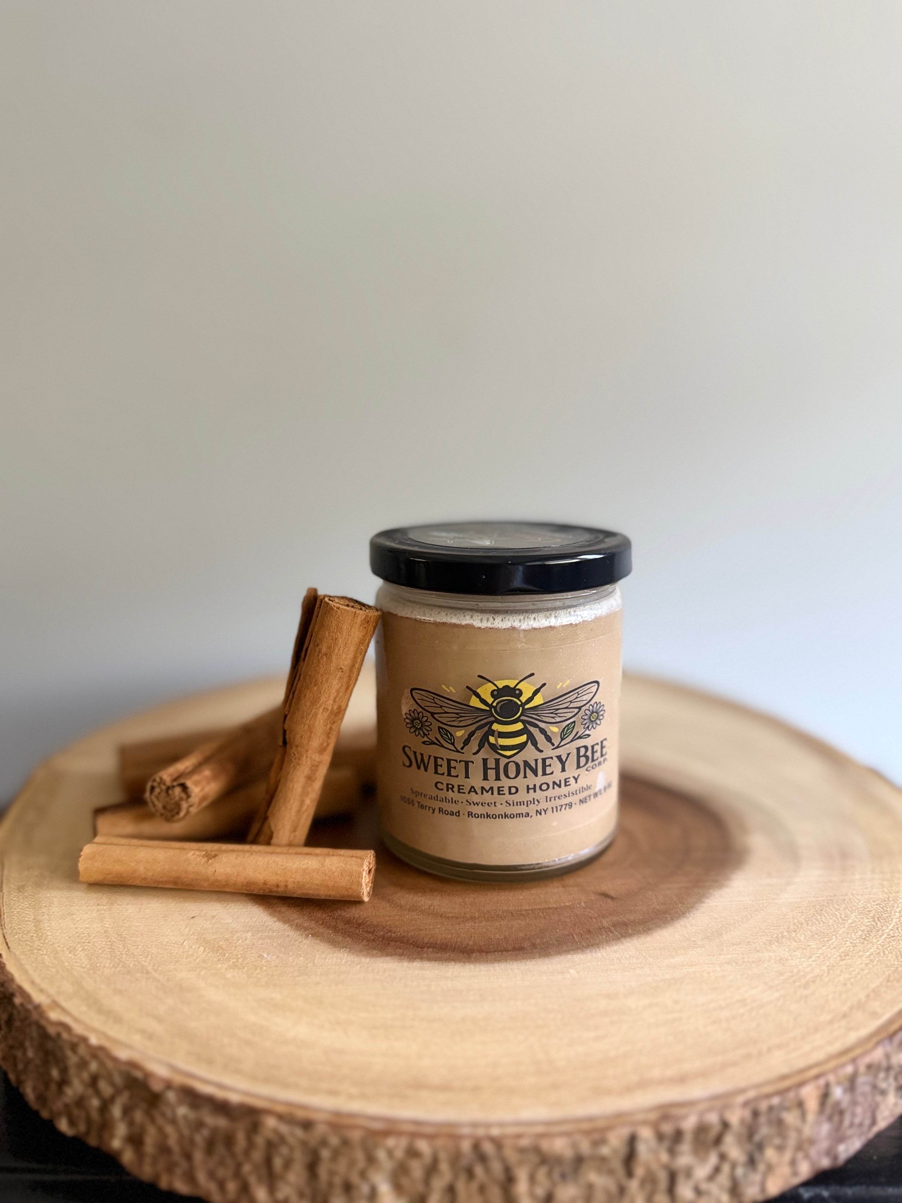 Raw Creamed Cinnamon Honey