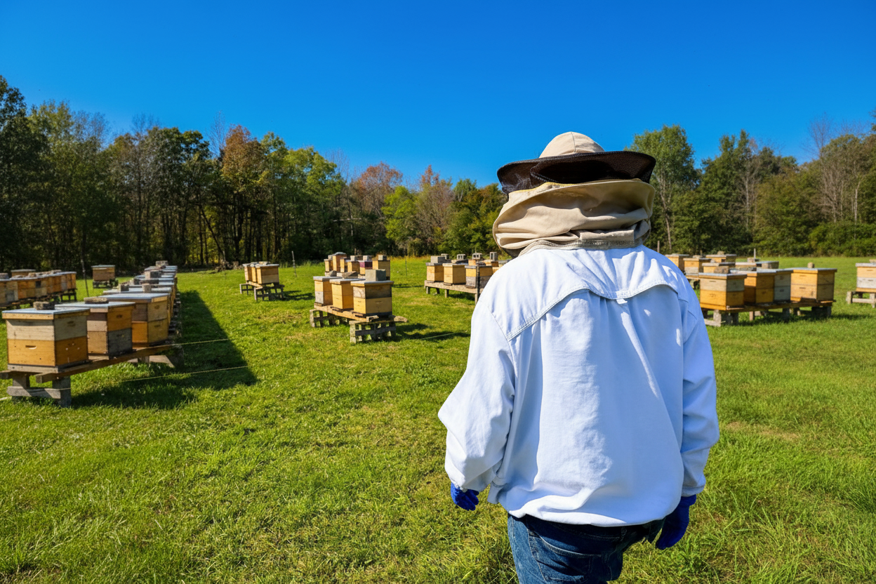 Enhanced beekeeper in field