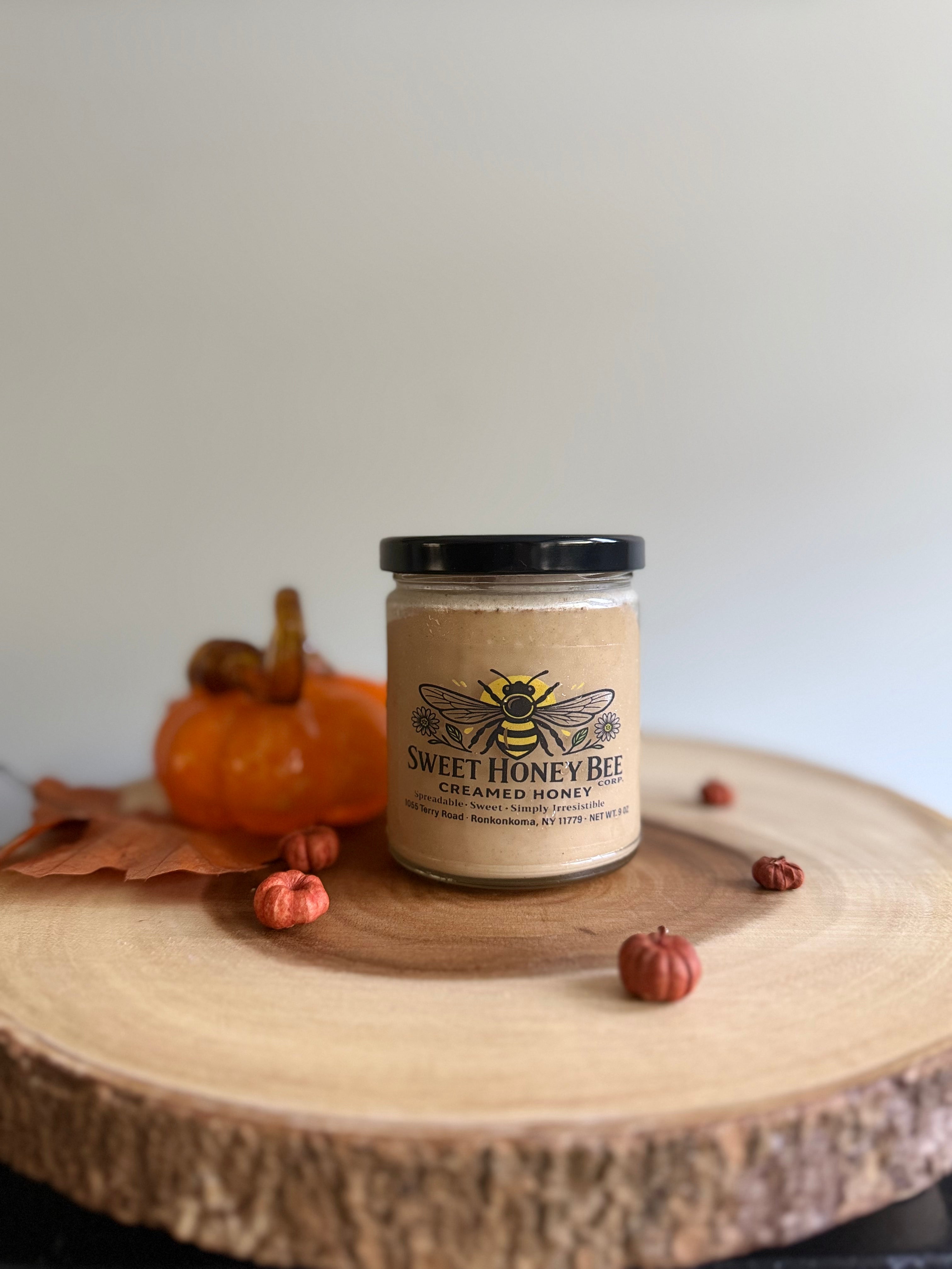 Raw Creamed Pumpkin Spice Honey